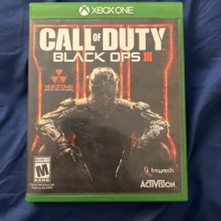 Call Of Duty Black Ops III XBOX ONE