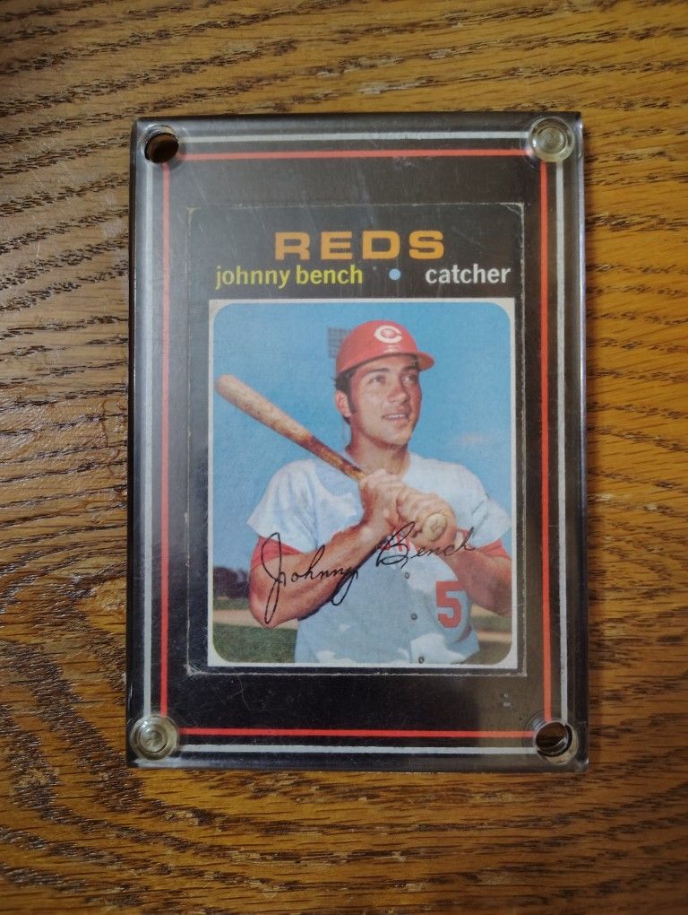 Johnny Bench 1971 #250 Card.