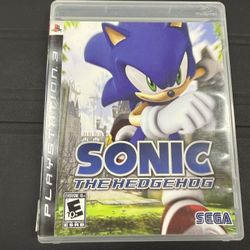 Sonic The Hedgehog PlayStation 3