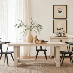 Pottery Barn Extendable Dining Table (73-97 In) - Seats 6-8 - Good - West Hollywood, CA