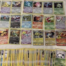  Pokemon Complete Set DP Mysterious Treasures 1-123 All Holos Played Condition