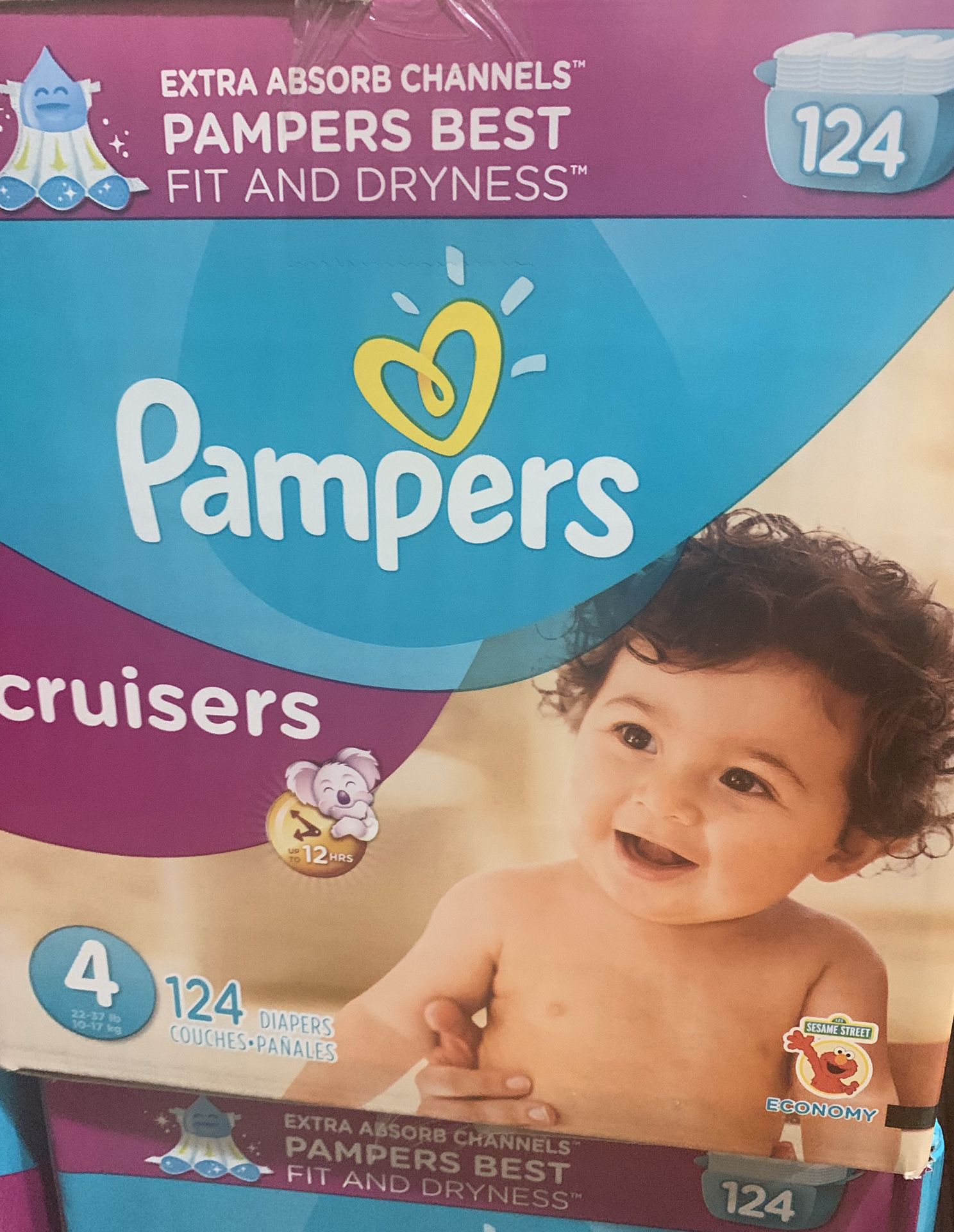 Pampers Cruisers size 4