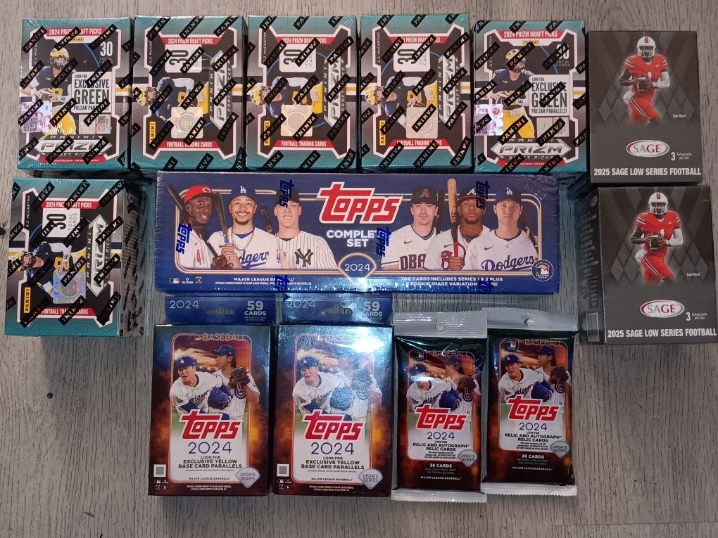 Baseball and Football Cards