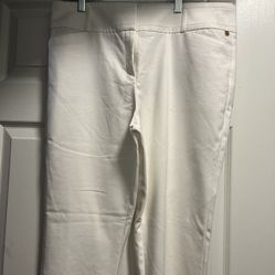 Ivanka Trump White Slacks Sz 14