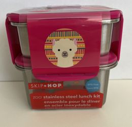 Brand New-Skip hop Stainless Steel Lunch Kit