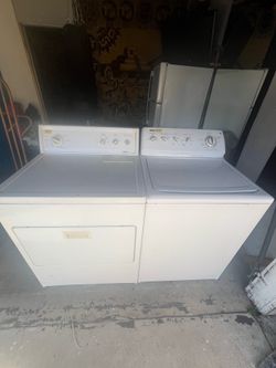 Kenmore washer and gas dryer