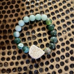 Jade Beaded Bracelet 