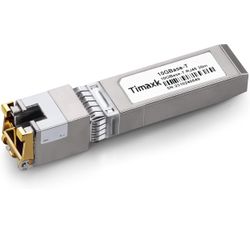 10GBase-T SFP+ to RJ-45 Transceiver, 10Gbe SFP+ Copper Ethernet Module, up to 30 Meters, Compatible with Cisco, Ubiquiti, Mikrotik, D-Link, Netgear, Q