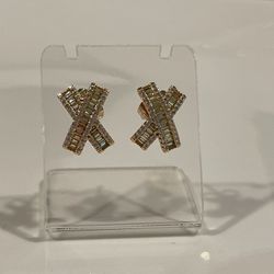  crystal earrings