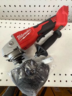 Milwaukee new 41/2” Grinder 18M brushless