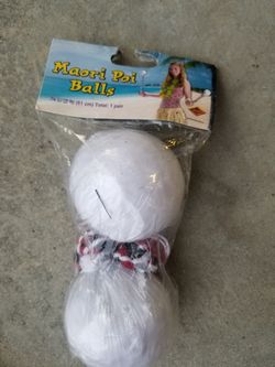 Poi balls maori