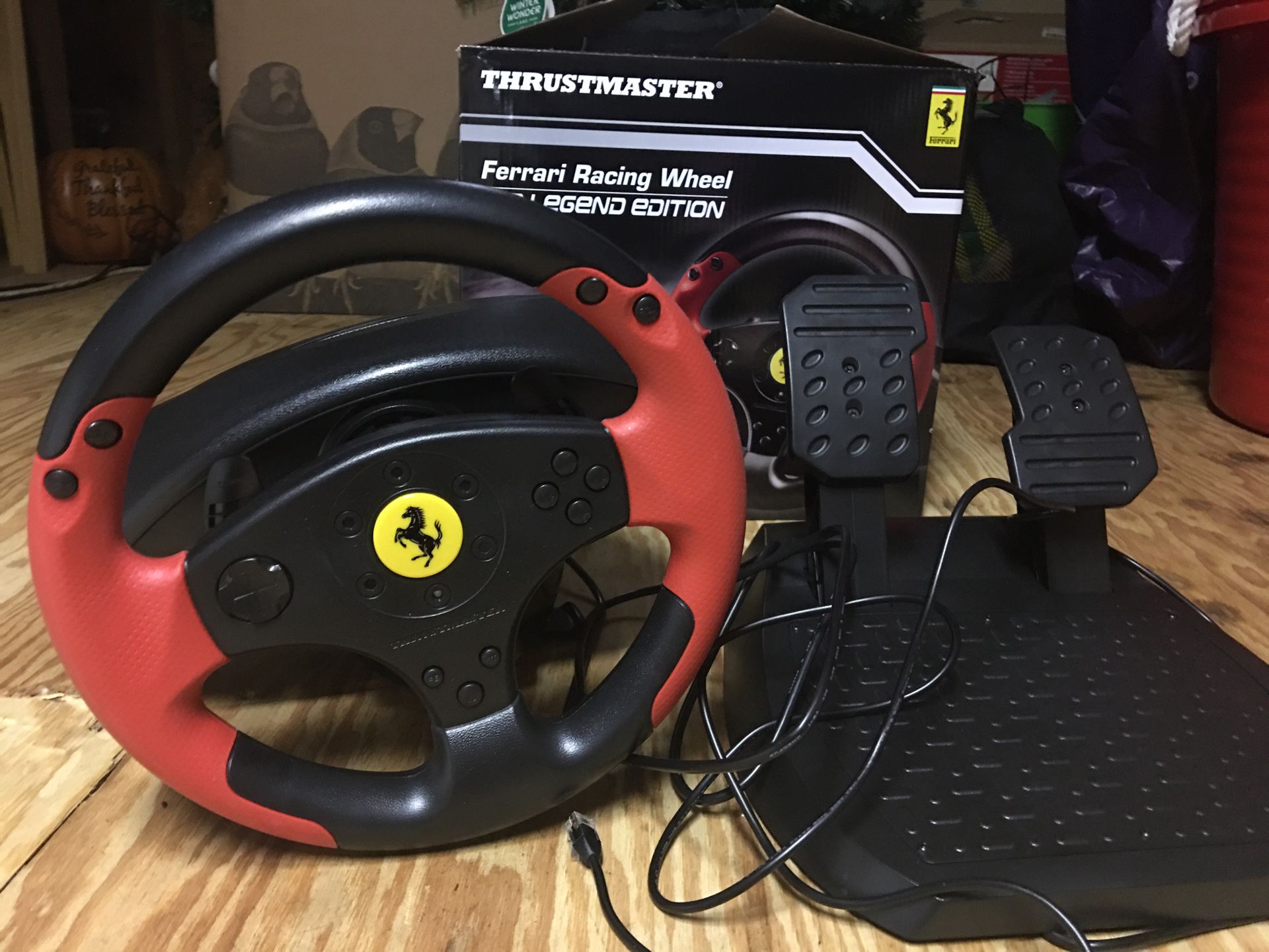 Ferrari steering wheel for pc and ps3