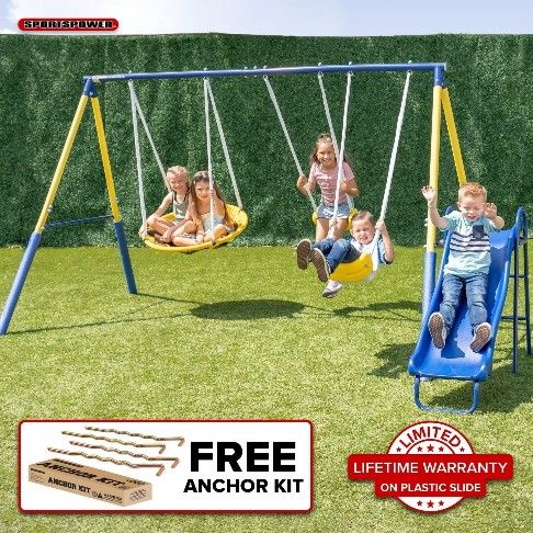 Sportspower Metal Swing Set