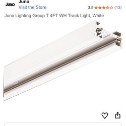 Juno  Track Light T 4FT WH Brand New