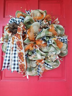 Handmade Thanksgiving Wreath Thumbnail
