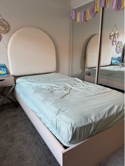 Twin Frame and Mattress