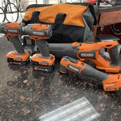 Ridgid Drill Set 