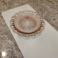 Pretty Pink Depression Dish 