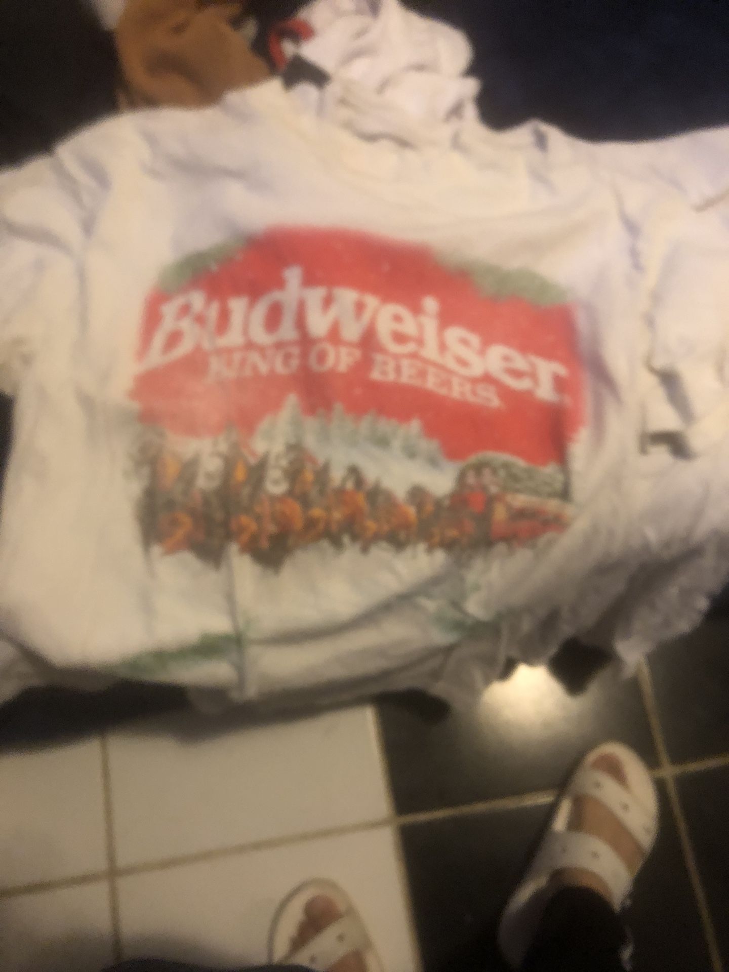 Abercrombie. Budweiser Shirt