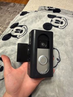 Ring Doorbell Camera + Mount
