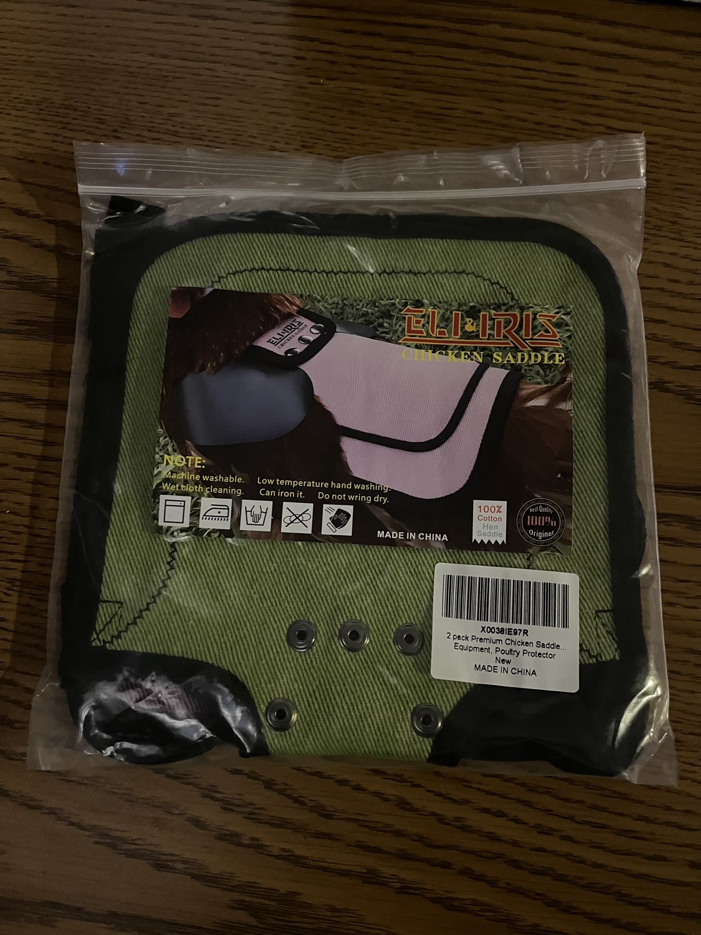 Eli & Iris Chicken Saddle 2 Pack (New)