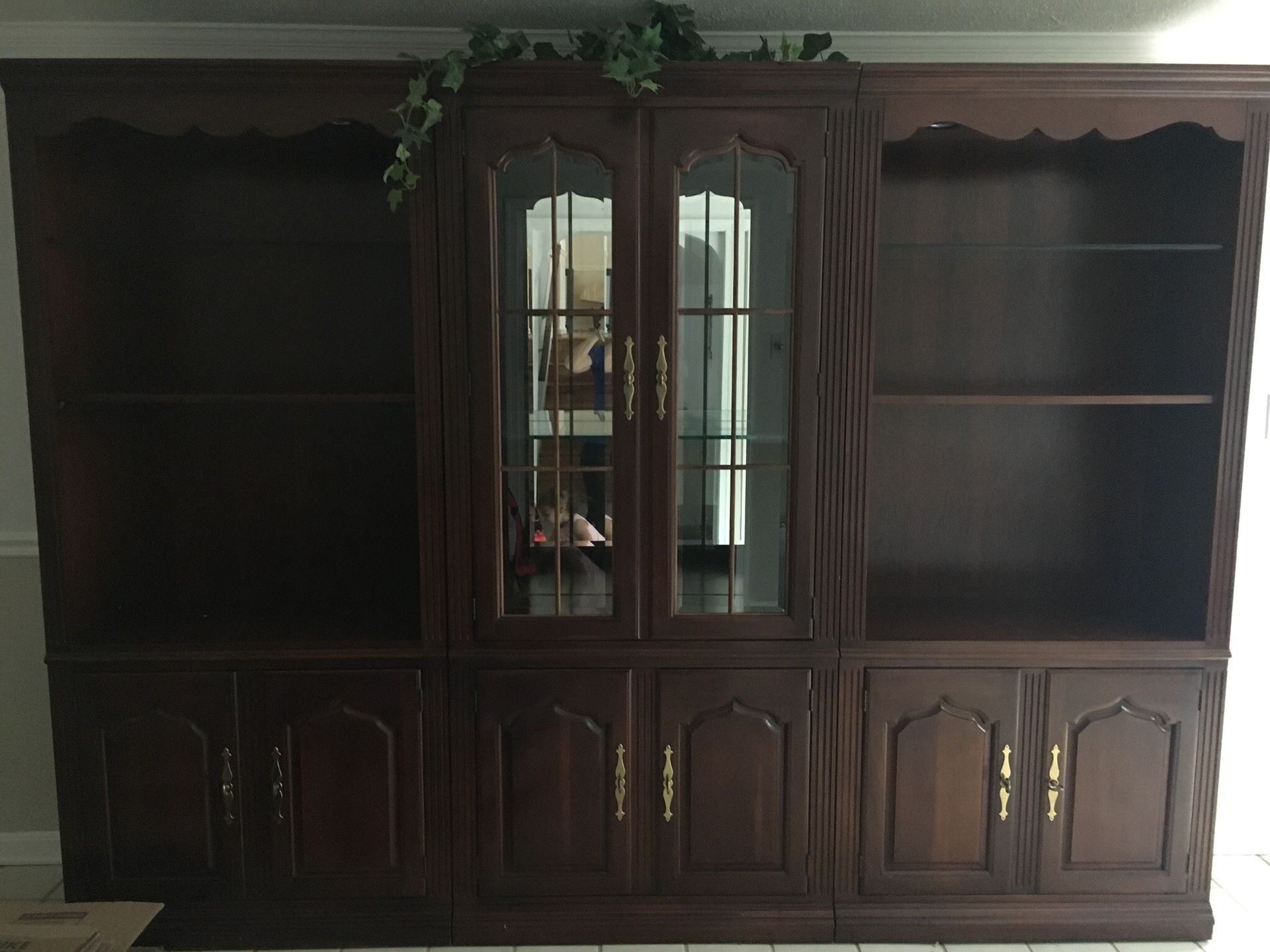 Large China cabinet