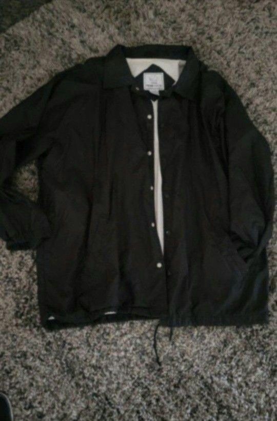Mens Renegade Jacket, Rain, Windbreaker Coach Jacket 2XL