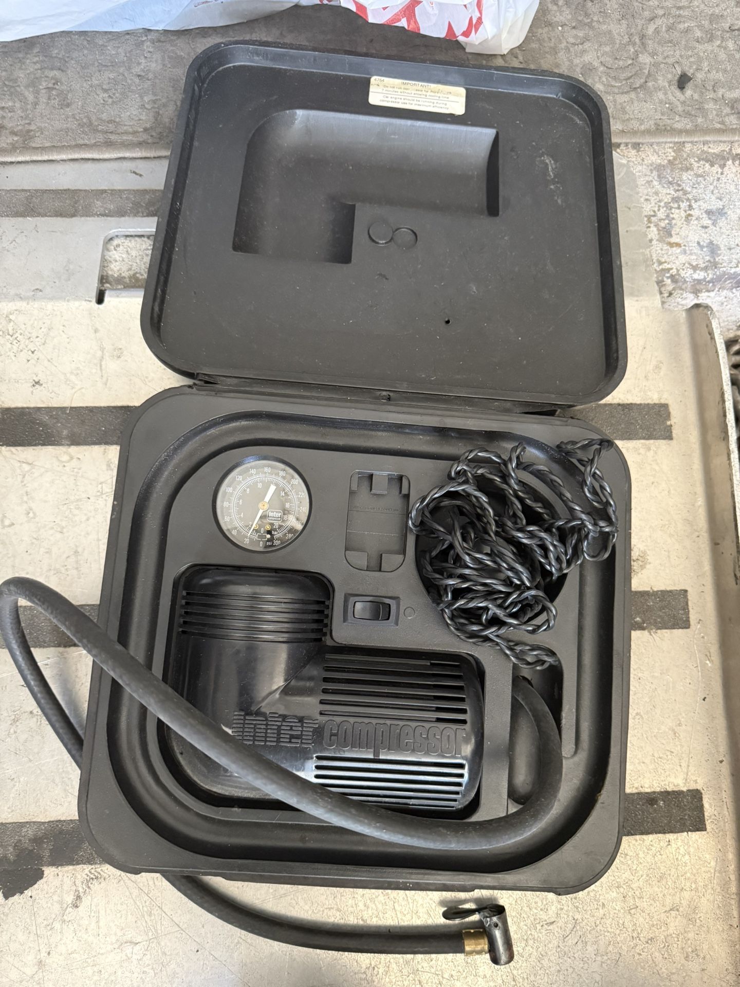 Car Tire Cigarette Light Pump