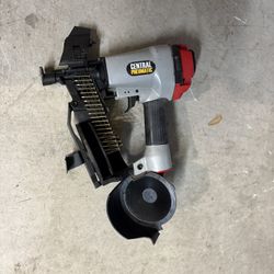 Central Pneumatic Roofing Nailer. Good Condition.  Price Is Not Negotiable.