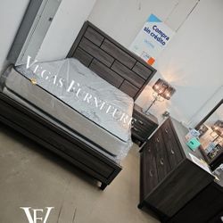 Queen Bedroom Set 4pc 