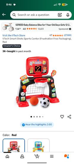 VTech Smart Shots Sports Center NIB