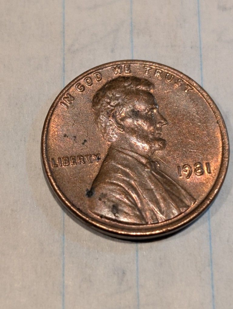 1981 Penny  No Mint Mark$ 60