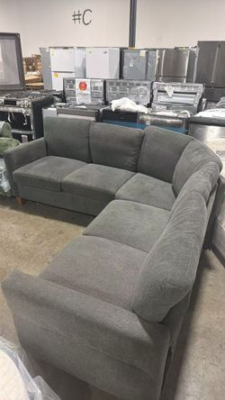 ❤️‍🔥 ✨Sectional Sofa Dark Gray $369