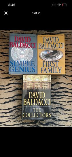 David Baldacci Hardcover Book Lot – 3 Books – Excellent Condition
