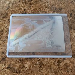 1991 Upper Deck Looney Tunes Nolan Ryan Hologram Baseball Card.