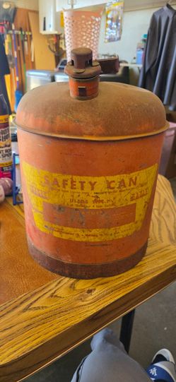 Vintage gas tank
