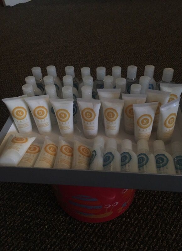 Raio shampoo conditioner and body lotion