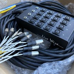 Live Wire 16x4 100ft Audio Snake – Used Once