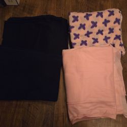 Small bundle fleece fabric material 8 yards?