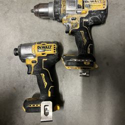 Dewalt 20V Drill And Impact Drill 