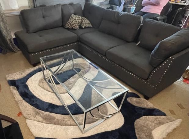 New Sectional Grey