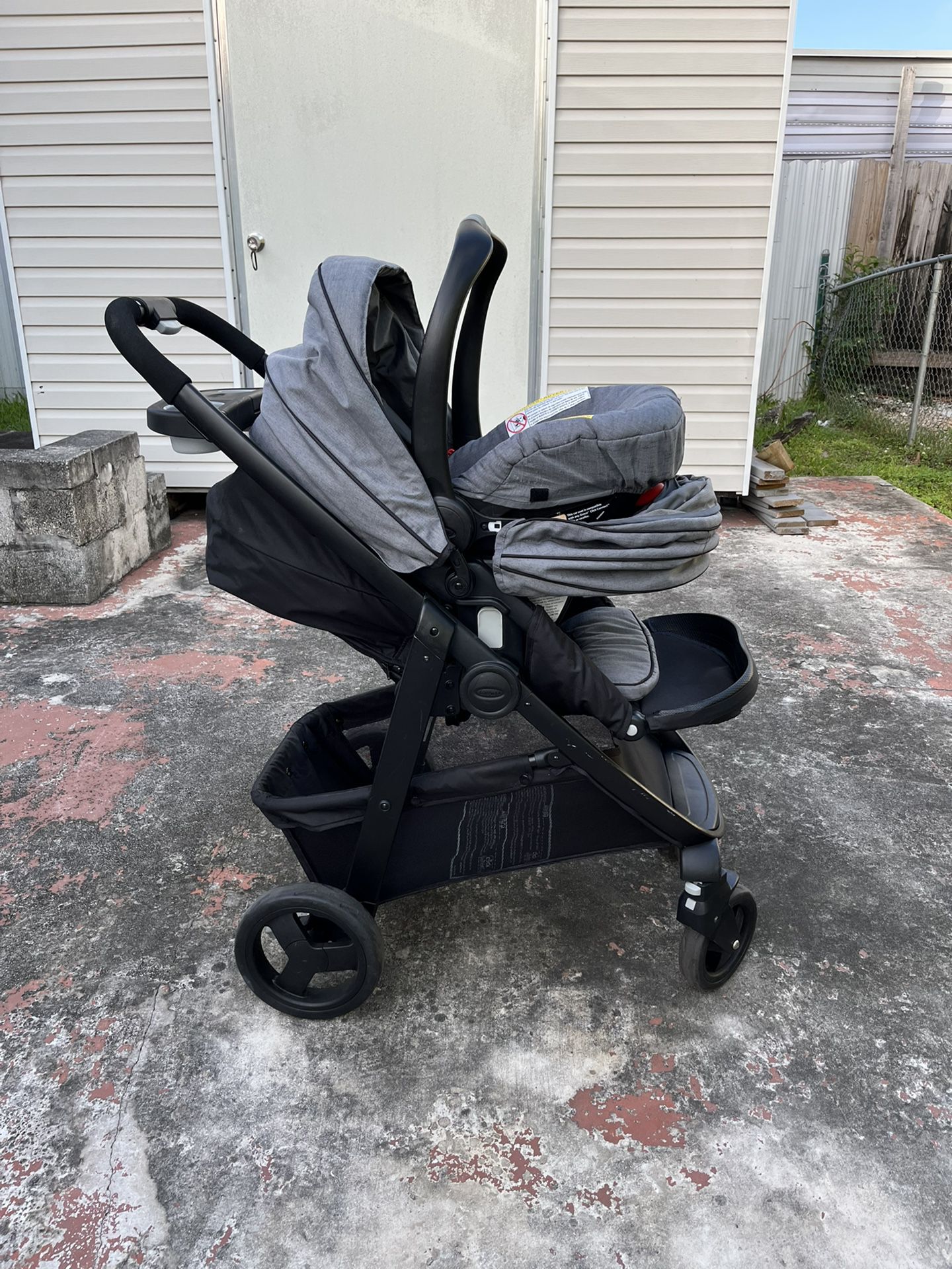 Graco Modes Click Connect Travel System In Gray