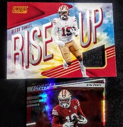 Deebo Samuel 2 Cards Lot Of Rookie & Parallel  Thumbnail