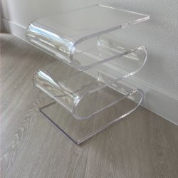 Acrylic Side Table 