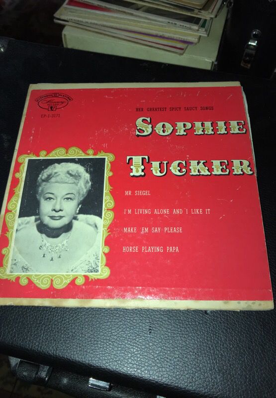 Antique 45 RPM of Sophie Tucker