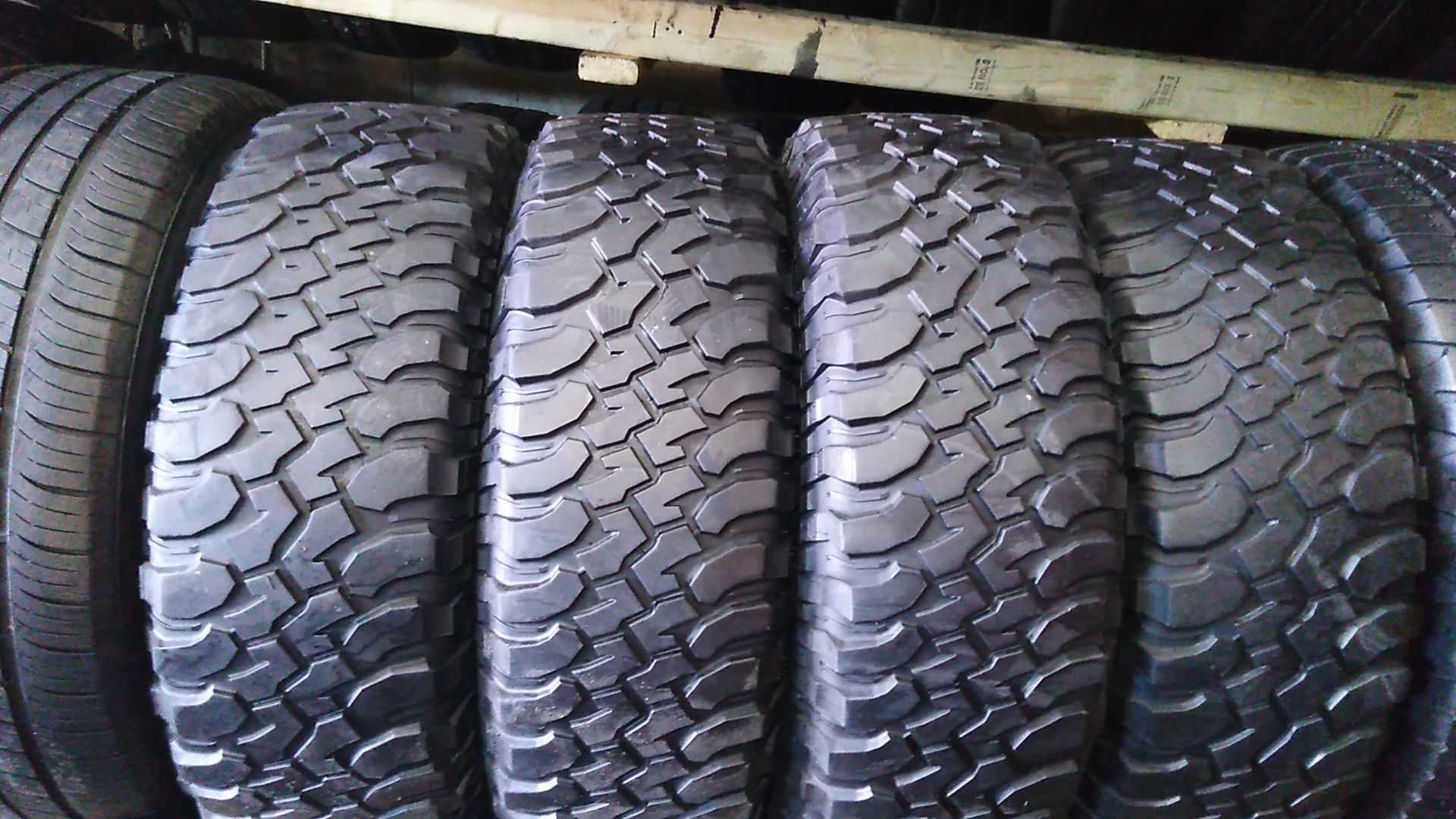 Four BFGOODRICH tires for sale 255/75/17