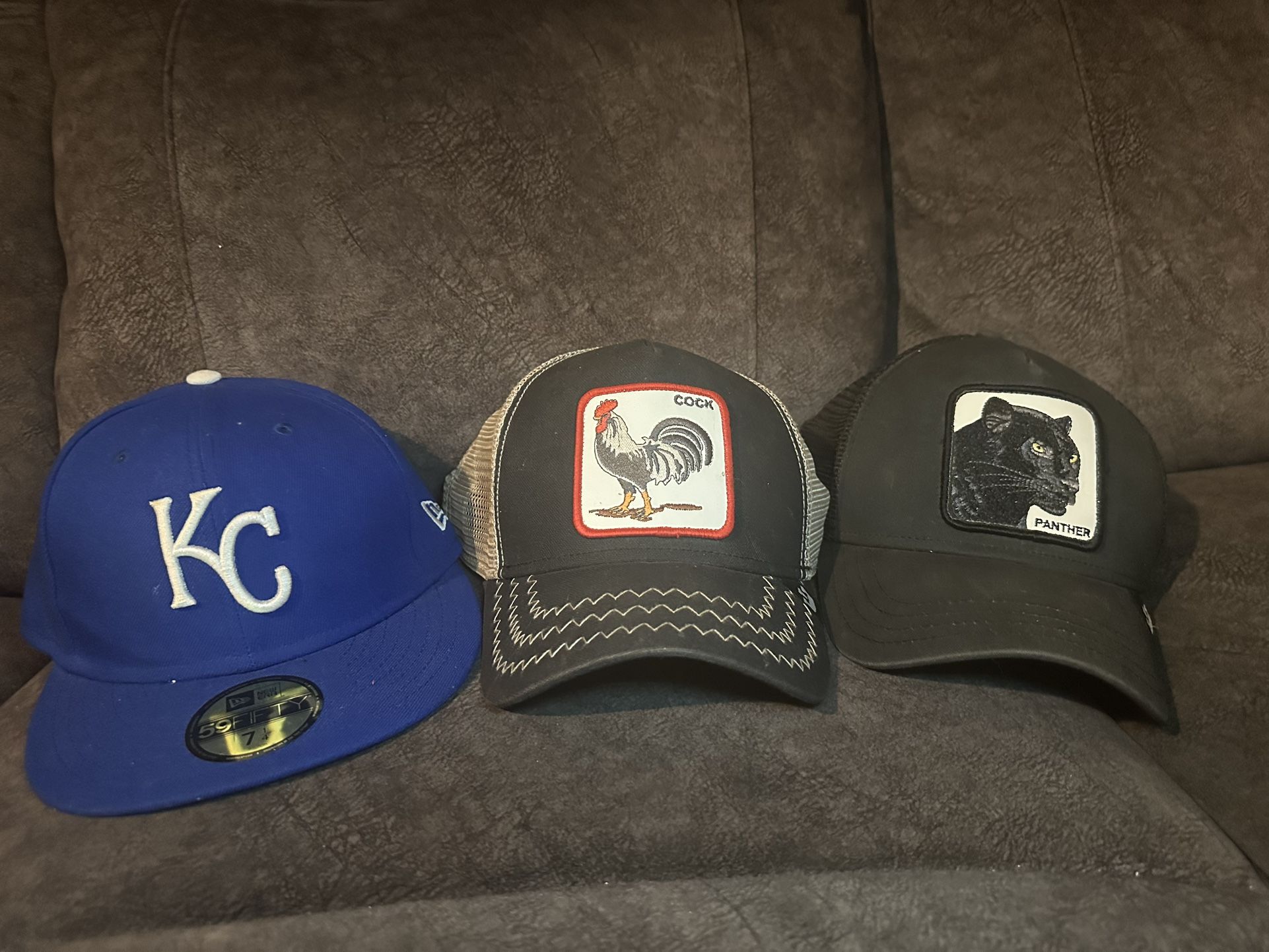 Men’s Caps (Check Description)