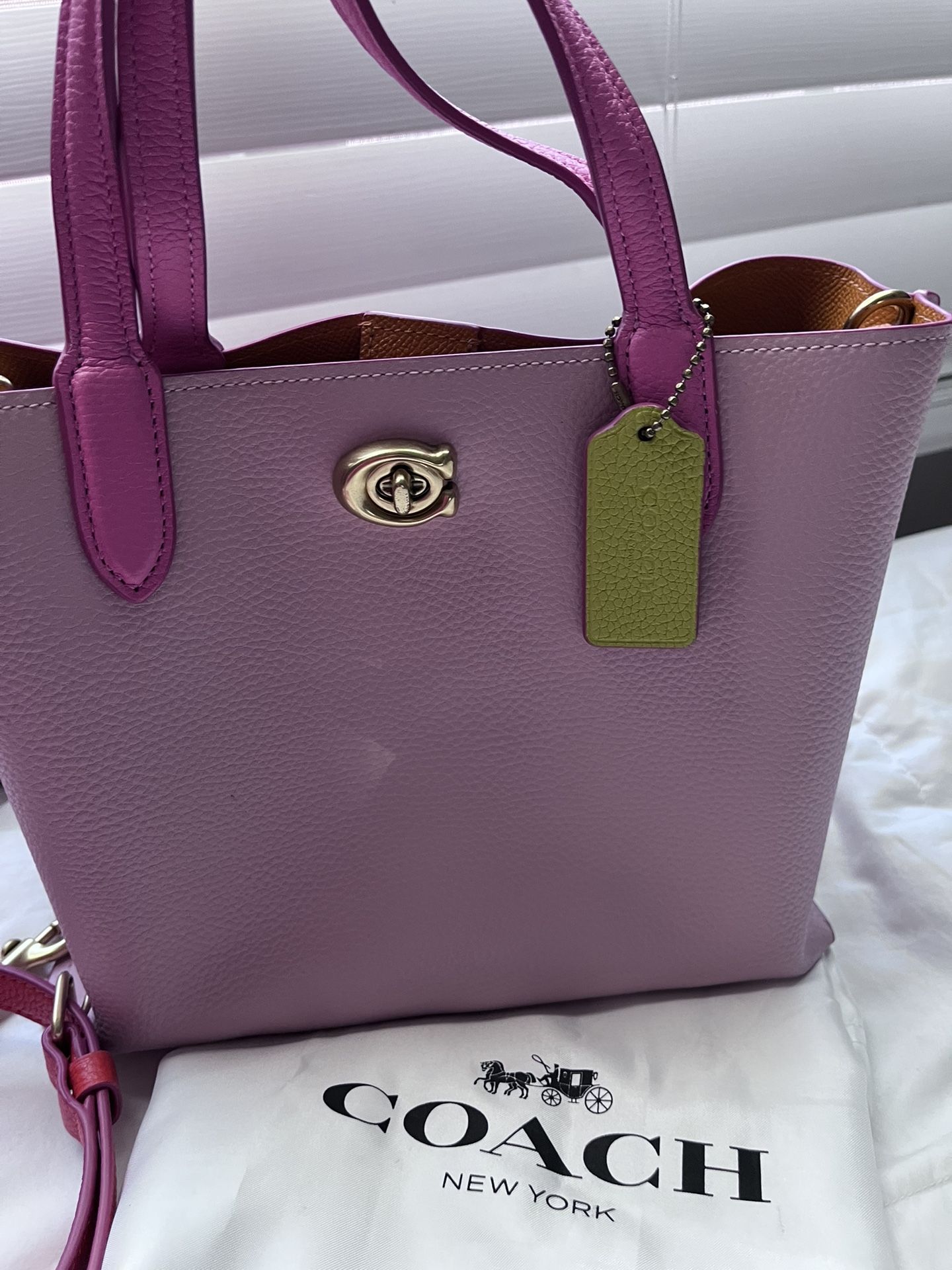 Pink COACH bag