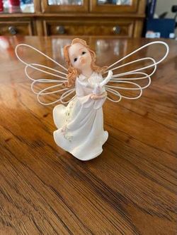 Beautiful Like New (If Not New) Angel Blessings Figurine