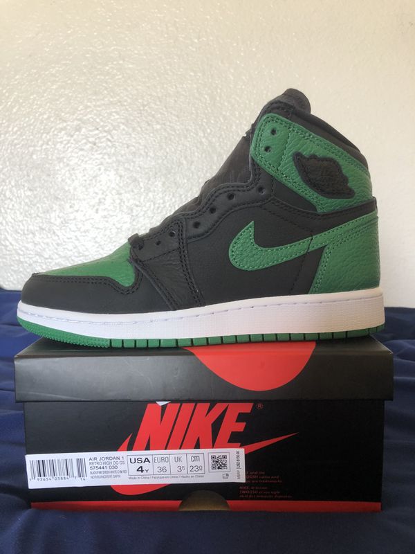 jordan 1 pine green in store